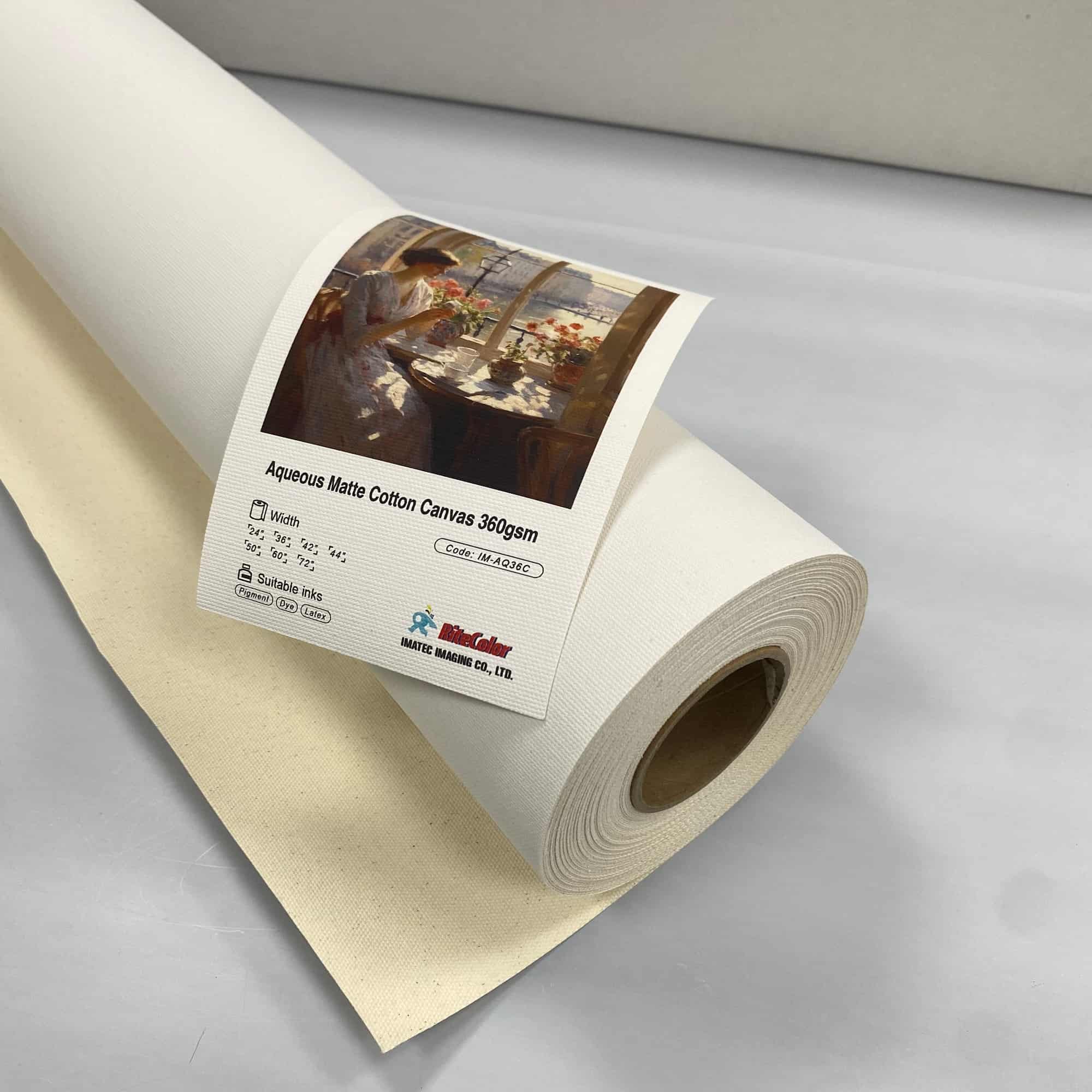 Acid-Free Inkjet Canvas for Archival Prints